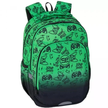 Plecak szkolny Prime Pro Game Over Gradient Green CoolPack
