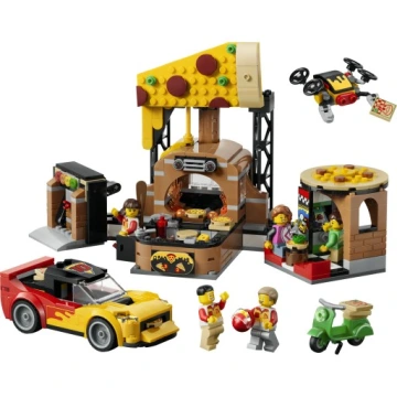 LEGO CITY 60496 Dostawa pizzy z pojazdami - obrazek 2