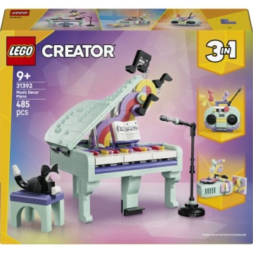 LEGO CREATOR 31392 Dekoracyjny fortepian z kotem