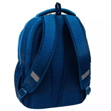 Plecak młodzieżowy Abag Hexagon Blue Ombre - obrazek 3