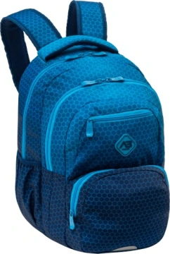 Plecak młodzieżowy Abag Hexagon Blue Ombre
