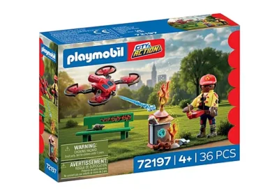 PLAYMOBIL 72197 Strażacki dron gaśniczy