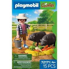 PLAYMOBIL 72171 Rolnik z brzuchatą świnką