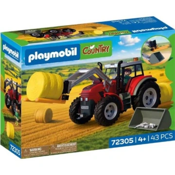 PLAYMOBIL 72305 Duży traktor z belami siana