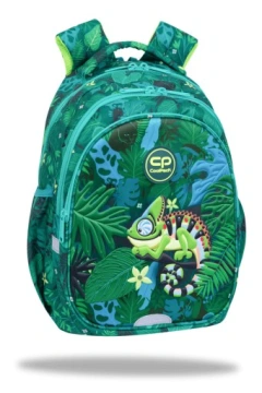 Plecak szkolny 2-komorowy Tropic zielony kameleon CoolPack