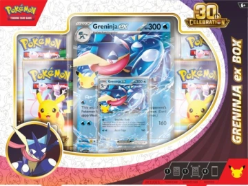 Pokemon TCG: 30th Celebration - Ex Box - Greninja ex